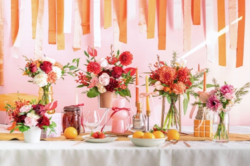 【アンドプランツ】川崎_花の通販サービスでの花束づくり・梱包補助